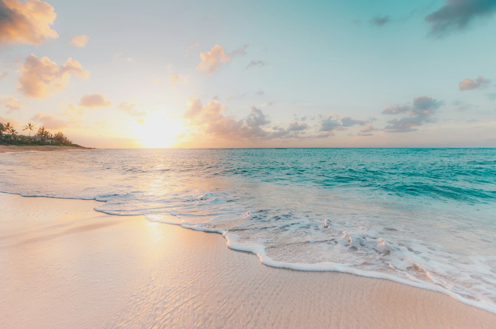 Tropical beach destination in Hainan, China